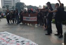 Peringati Hari Anti Perdagangan Orang Se Dunia, SBMI Gelar Flashmob