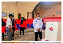 Bupati dan Wabup Tinjau Langsung Pilkades Serentak se Kabupaten Morowali Utara