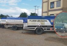 Polisi Amankan 6 Truck Tangki BBM Solar di Luwu Timur, Ada Yang Mengalami Kecelakaan !