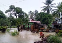 Curah Hujan Tinggi, Sejumlah Wilayah di Bungku Utara Banjir