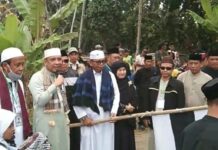 Sarkawi dan Camat Burau Lepas Pawai Peringatan Tahun Baru Hijriyah 2022