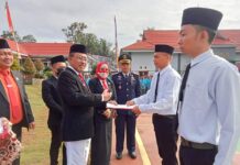 Wabup Morut Serahkan Remisi 192 Narapidana Lapas Kolonodale