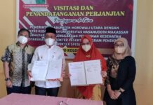 Wabup Morut dan Fakultas Kedokteran Unhas Tandatangani Kerjasama Pelayanan Masyarakat