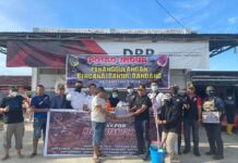 Tanggap Bencana, Menteri Perhubungan Laut dan UPT Nebula Salurkan Bantuan di Torue