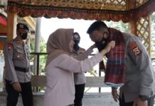 Jalin Silaturahmi dan Komunikasi yang Baik, Kapolres Luwu Utara Kunjungi Kediaman Makole Baebunta