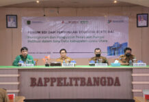 Pemda Bekerjasama BPS Luwu Utara Gelar Pertemuan Forum Satu Data dan Pembinaan Statistik Sektoral