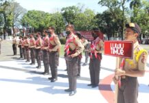 Sufriaty Hadiri Pelepasan Peserta Jamnas Provinsi Sulawesi Selatan