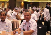 Budiman Hadiri Rapat Gelar Pengawasan Daerah Tingkat Sulsel