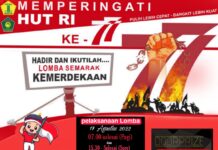 Dalam Rangka Memperingati HUT RI Ke 77 Tahun, PERLIMA Adakan Berbagai Jenis Lomba