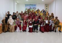 Bunda Literasi Buka Lomba Ranking Satu Kerjasama DPK Lutim dan Rumah Literasi Batara Guru