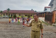 PT.GNI Bantu Sarana Prasarana Penimbunan SDN 1 Desa Bunta
