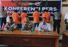 Empat Pencuri Diamankan Unit Reskrim Polsek Malangke, Kapolres Luwu Utara : Satu Diantaranya Oknum ASN