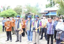 Asisten Ekbang Terima Kunjungan Tim Vitasi UPTD Irigasi Kalaena Oleh PUPR Pusat