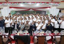 Bupati Saksikan Pelantikan Pengurus PBSI Luwu Timur Periode 2022-2026