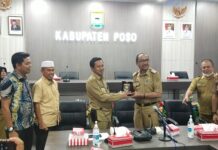 Bahas Pola Ruang, Pemkab Lutim Kunker di Kabupaten Poso