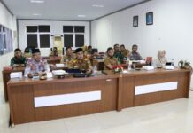 Pemkab Lutim Ikuti Rakor Pengendalian Inflasi Daerah Secara Virtual