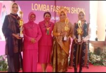 Hari Kesatuan Gerak Bhayangkari Luwu Timur ke 70 Tahun 2022 gelar Lomba Fashion Show