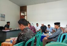 Jelang Pilkades, Camat Bengo Adakan Rapat Persiapan Pembentukan Panitia