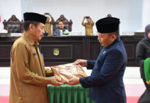 Ini Dua Ranperda Resmi Diserahkan ke DPRD Luwu Utara Saat Rapat Paripurna