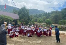 Pemerintah Kecamatan Wasuponda Gelar SES Kesiapsiagaan Bencana Gempa Bagi Guru dan Murid SD