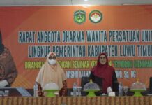 DWP Lutim Gelar Rapat Anggota Unit OPD Dirangkai Seminar Kesehatan