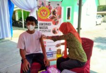 Kolaborasi BIN dan Dinkes, UPTD PKM Angkona Lakukan Vaksinasi Setiap Hari