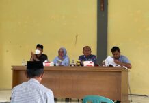 Wakil Ketua 1 dan Anggota DPRD Luwu Timur Monitoring Ranperda APBD Perubahan di Angkona