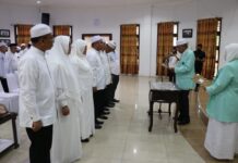 Dilantik Jadi Ketua Harian, Budiman Ajak Pengurus PD IPHI BerbagiÂ