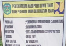 Proyek “Bunting Kempis” di Desa Cendana Hijau Disorot Warga