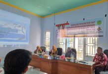 Dinas Perikanan Lutim Sosialisasi SKP Dirangkai Pelatihan Inovasi Hasil Olahan Perikanan Bagi Kelompok UMKM