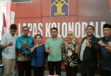 Gandeng PT.Amura, Lapas Kelas III Kolonodale Akan Bangun Industri Garmen
