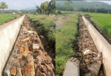 Proyek Irigasi 2,9 Miliar di Tawakua Tumbang, Pengawas Sebut Diterjang Banjir