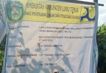 Proyek Drainasenya Bolong, Rekanan Ini Mengaku Wartawan !