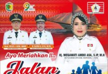 Semarak HUT Morut Ke-9 KKSS Gelar Jalan Santai Bertabur Door Prize