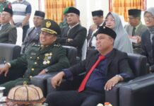 Bupati Luwu Timur Ikuti Upacara Hari Kesaktian Pancasila Secara VirtualÂ