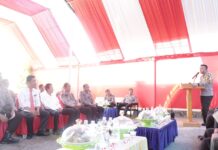 Pasca Pilkades, Kapolres Luwu Utara Sambangi dan Sampaikan Ucapan Terima Kasih Kepada Kapolsek Malangke