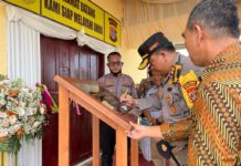 Kapolres Morut Resmikan Polsubsektor Petasia Timur