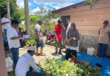 Hadiri Pembukaan Klinik PHT Hortikultura, Lurah Marobo : Tujuan Kegiatan Ini Berikan Pemahaman dan Solusi Peningkatan Kualitas Durian
