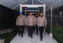 Kapolda Sulsel Datangi RS.Dadi, Jenguk Oknum Polri Yang Coret Dinding Mapolres Luwu
