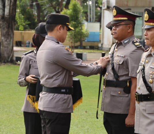 Kapolres Luwu Pimpin Sertijab Kasat Reskrim, Kasat Binmas dan Kapolsek Walenrang