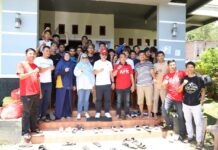 Kunjungi Pemondokan Kontingen, Bupati Budiman : Tetap Semangat & Jaga Kebersihan