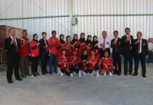 Skor 2-1, Cabor Takraw Putri Luwu Utara Kalahkan Pangkep di Porprov Sulsel Ke-XVII