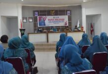 Sufriaty Pimpin Rapat Bulanan TP PKK Tingkat Kabupaten Luwu Timur