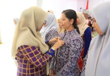 Sufriaty Kukuhkan Bunda Paud Kecamatan dan Desa se-Kabupaten Lutim