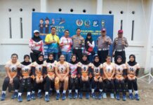 Raih Medali Emas Porprov XVII, Voli Indoor Putri Luwu Utara Tekuk Maros di Final