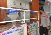 Kapolda Sulteng Sidak Pelayanan Samsat Kota Palu