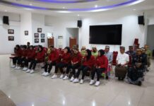 PERWOSI Lutim Ikut Lomba Senam Kreasi 2022 Tingkat Provinsi Sulsel