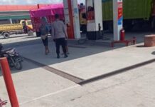 Dua Oknum Polisi Yang Dahului Kapolsek Mangkutana Tiba di SPBU Diperiksa Propam