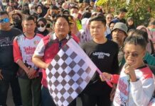 Meriahkan HUT Morowali Utara Ke-9, Gubernur Sulteng Lepas Jalan Santai