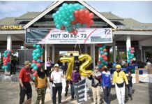 Hadiri Peringatan HUT IDI ke-72, Kadis Kesehatan : Dokter Adalah Abdi Negara